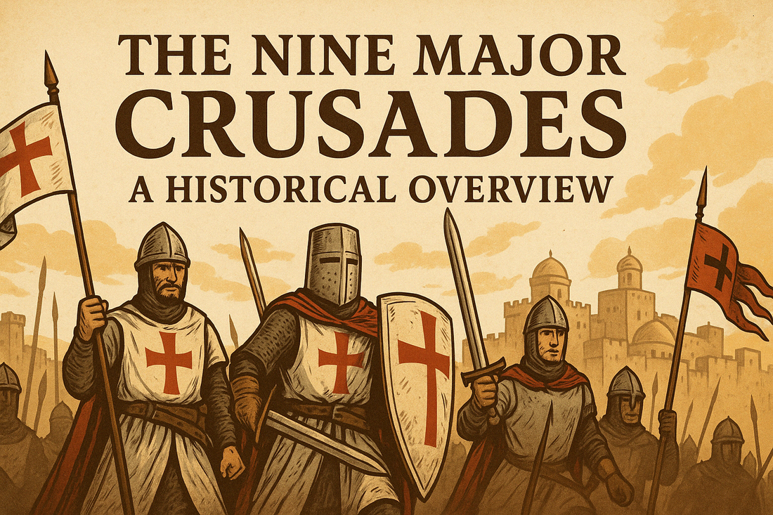 The Nine Major Crusades: A Historical Overview