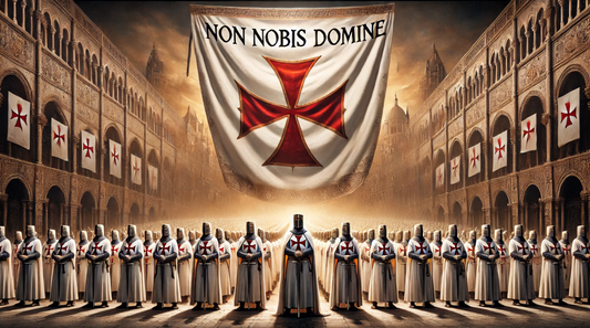 What is the significance of the Knights Templar motto?