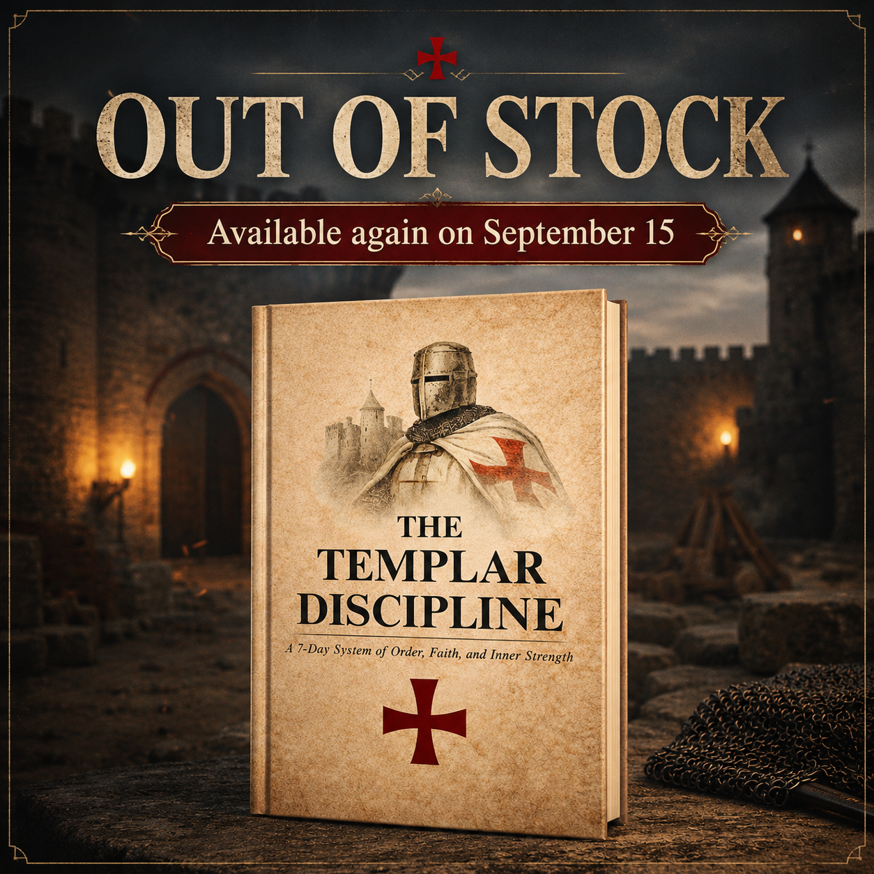 Templar 7 Days Discipline Hardbook