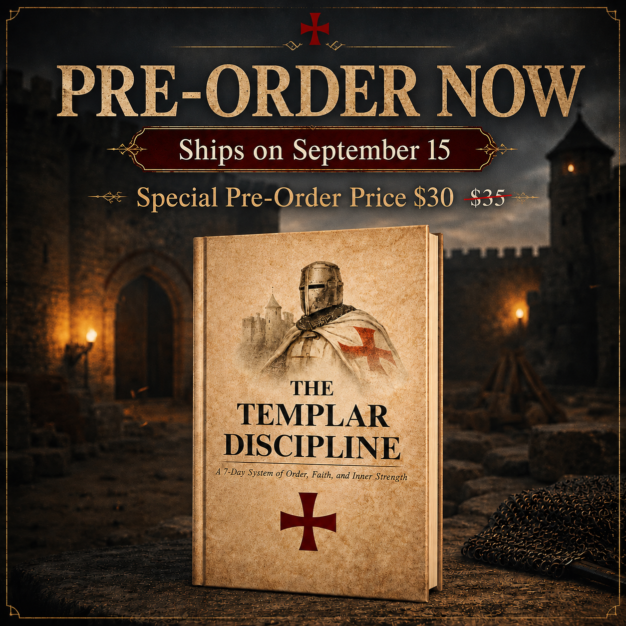 Templar 7 Days Discipline Hardbook