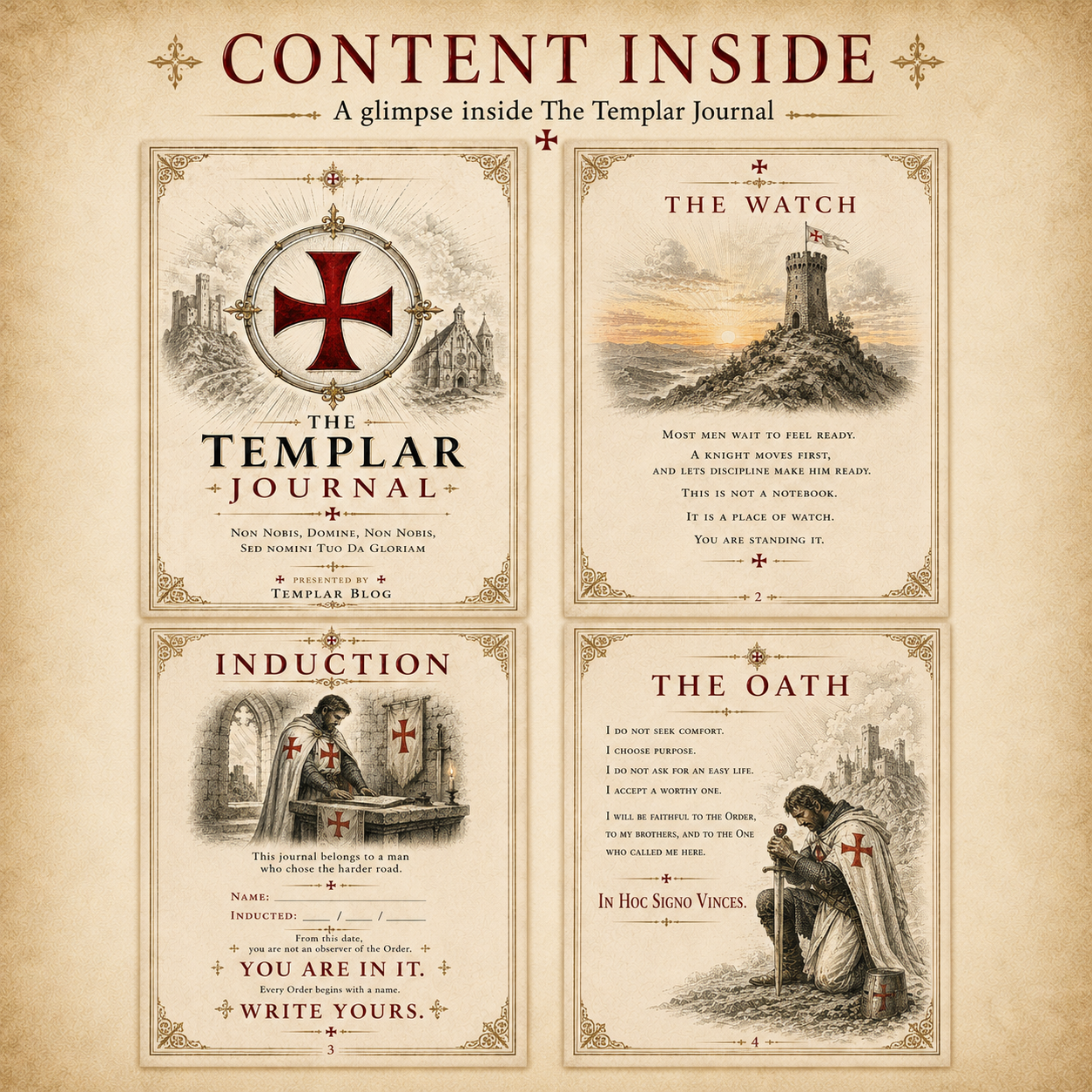 The Templar Journal – First Edition [Pre-Order]