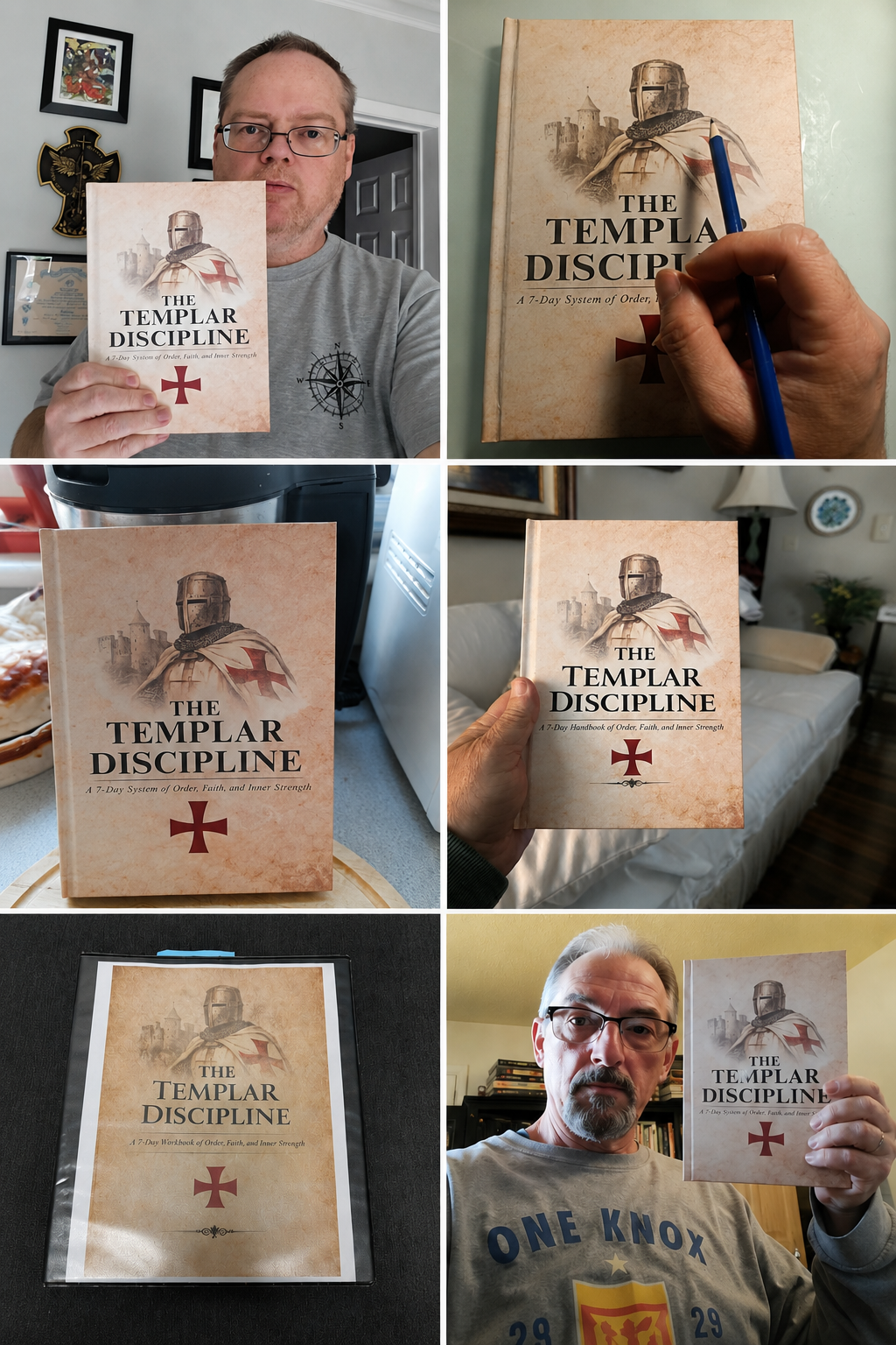 The Templar Discipline Pre-Order Bundle – Book + Trucker Hat