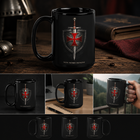 Templar Order Mug – Built for Discipline