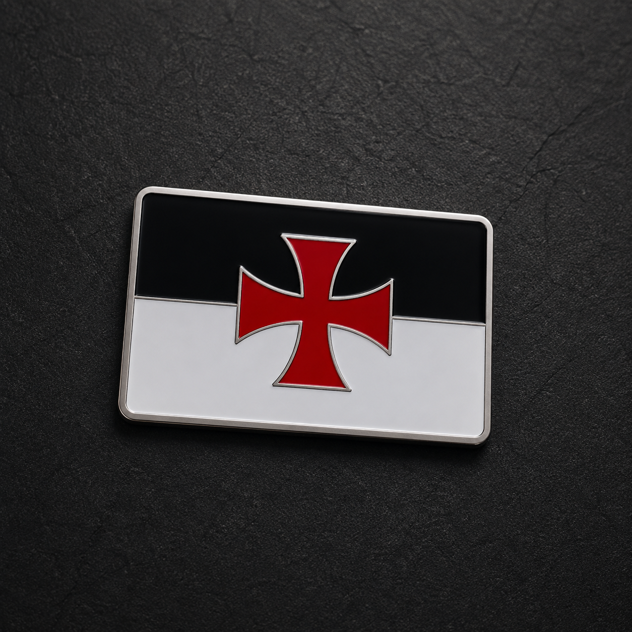 Knights Templar Aluminum Sticker Set – 5-Piece Collection