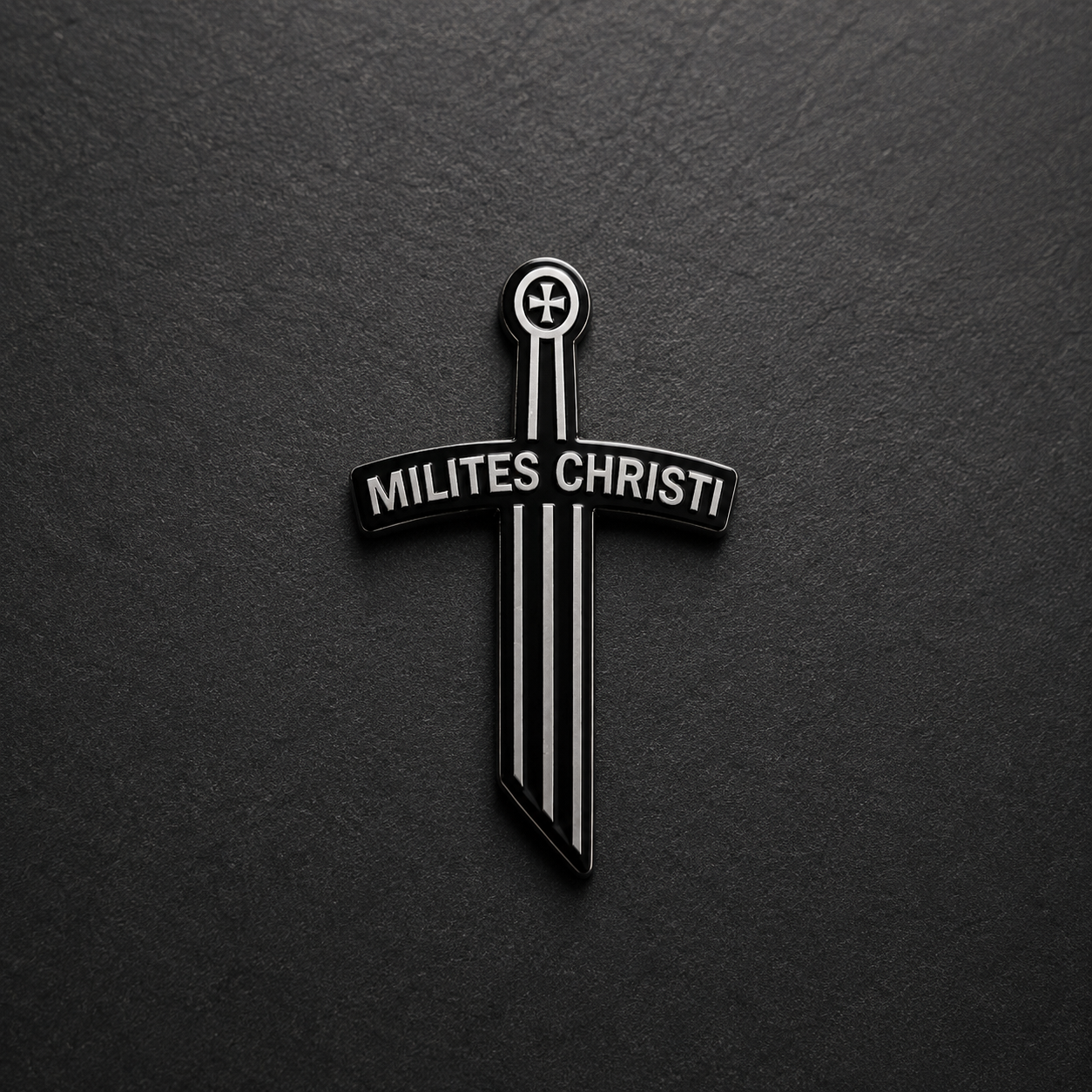 Knights Templar Aluminum Sticker Set – 5-Piece Collection
